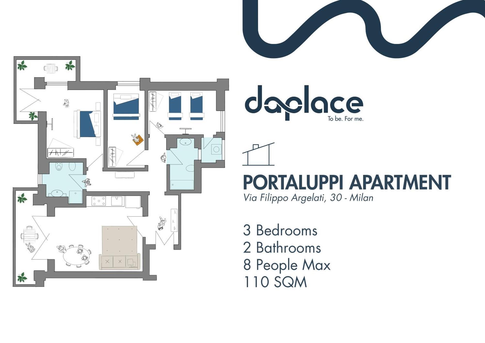 Daplace - Portaluppi Apartment Mailand Exterior foto